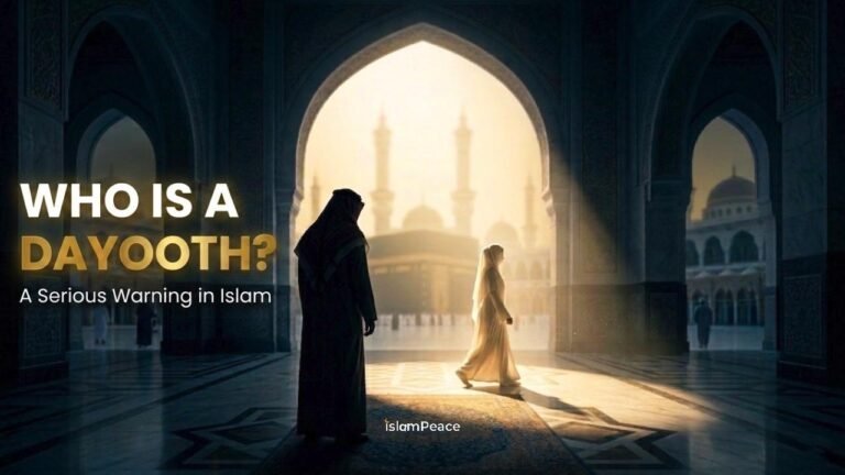 Who is a dayooth in Islam - Islamic warning about lack of protective jealousy