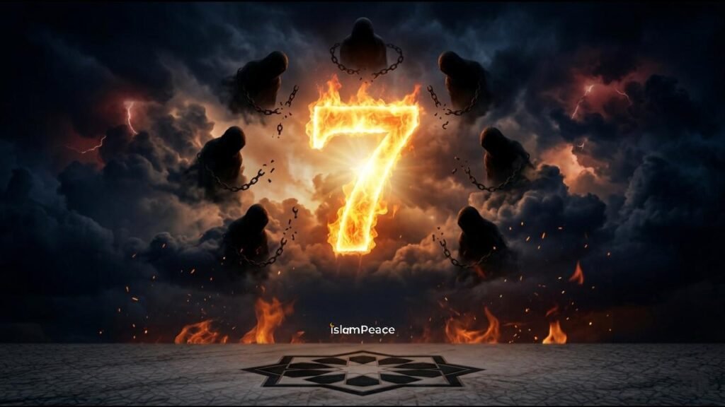 seven deadly sins in islam illustration showing major sins in Islam